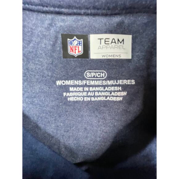 Denver Broncos NFL Shirt Womens Small Blue Short Sleeve T-Shirt Graphic Tee NWT - Picture 2 of 9